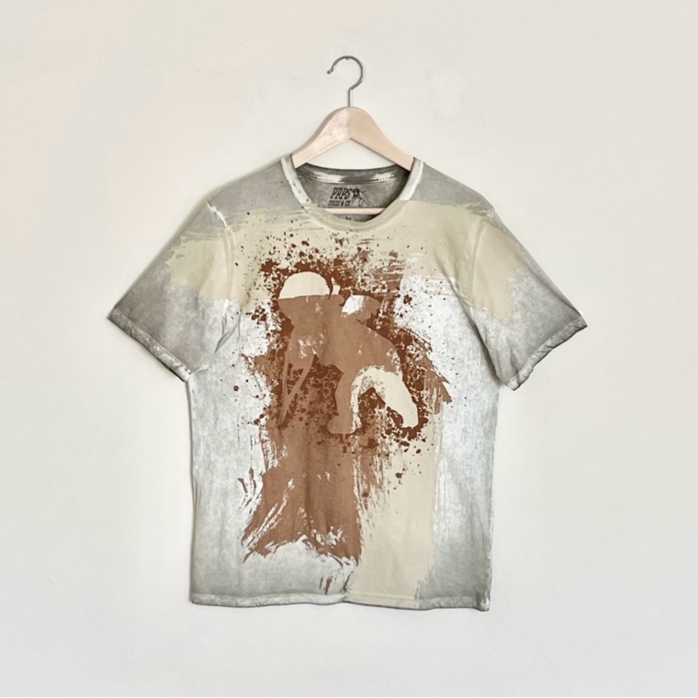 PRPS Goods & Co. Bruised, Never Broken Angel Splatter T Shirt Men’s size Medium
